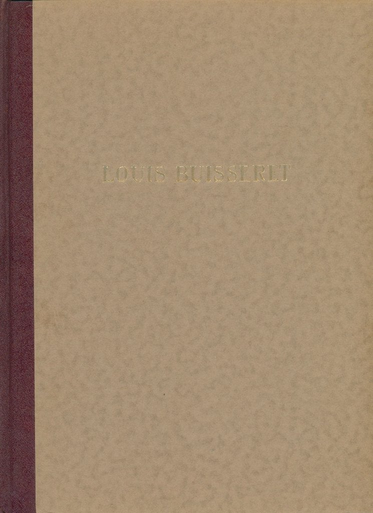 MONOGRAFIE BELGISCHE KUNST LOUIS BUISSERET, 1954, Verzenden, Zo goed als nieuw