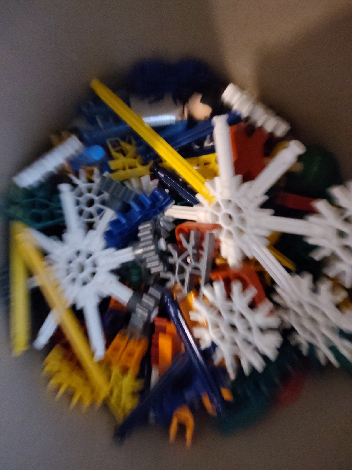 Grote doos K'nex bouwblokken met instructies, Ophalen of Verzenden