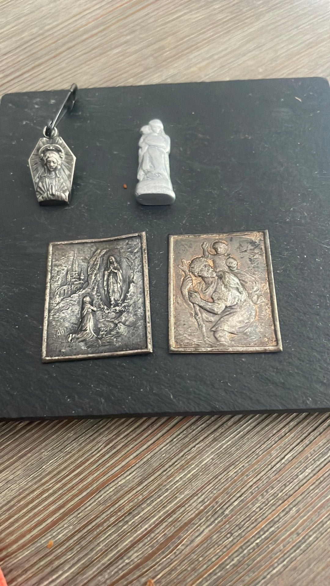 Plaquette devotionalia, Antiek en Kunst, Ophalen of Verzenden