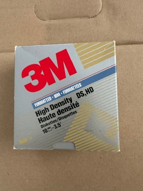 3M High Density 3.5" Floppy Disks - 10 stuks, 3M, Herschrijfbaar, Overige typen, Nieuw