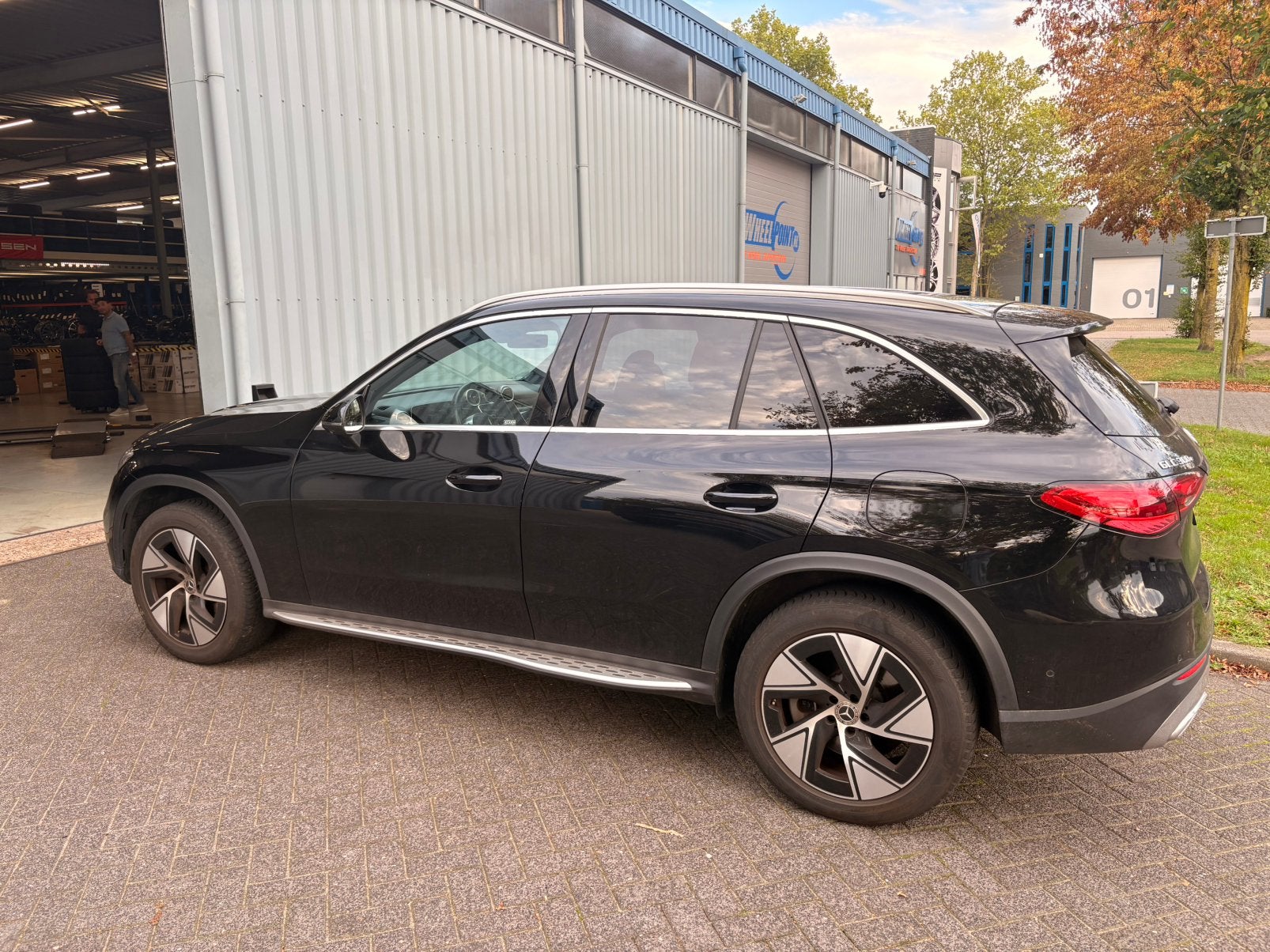 Originele Mercedes velgen met winterbanden 255/50/19, 255 mm, Banden en Velgen, Winterbanden, Ophalen