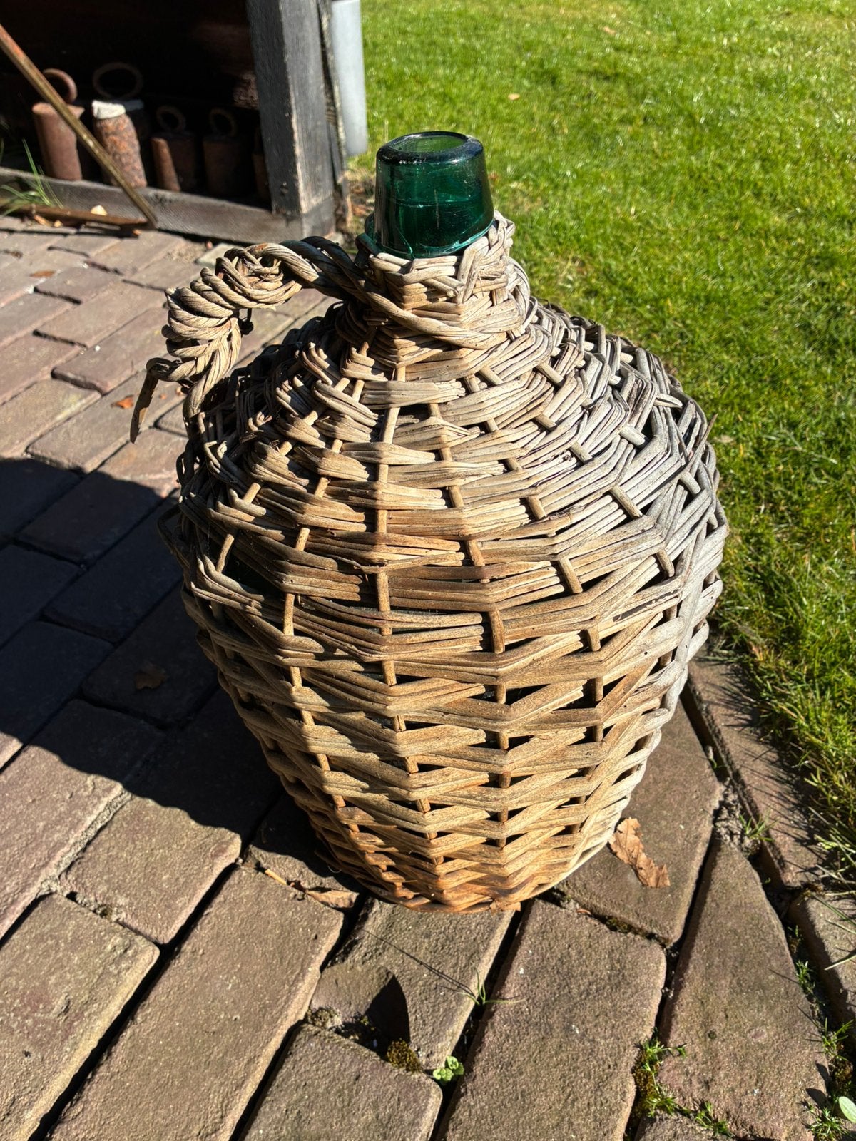 Oude gistfles, Antiek en Kunst, Ophalen