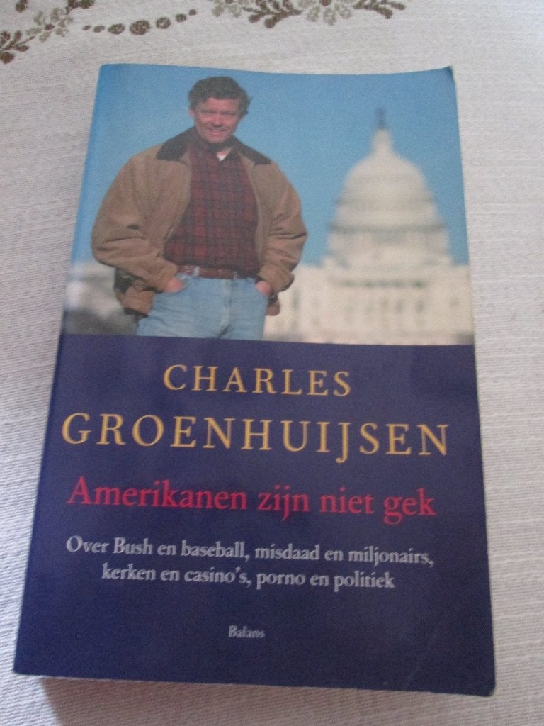 Amerikanen zijn niet gek Charles Groenhuijsen, Ophalen, Zo goed als nieuw, Europa