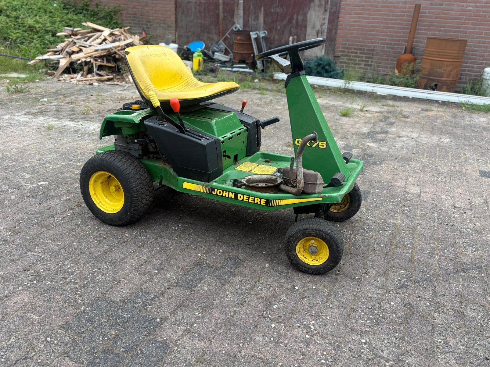 John deere zitmaaier, Ophalen of Verzenden