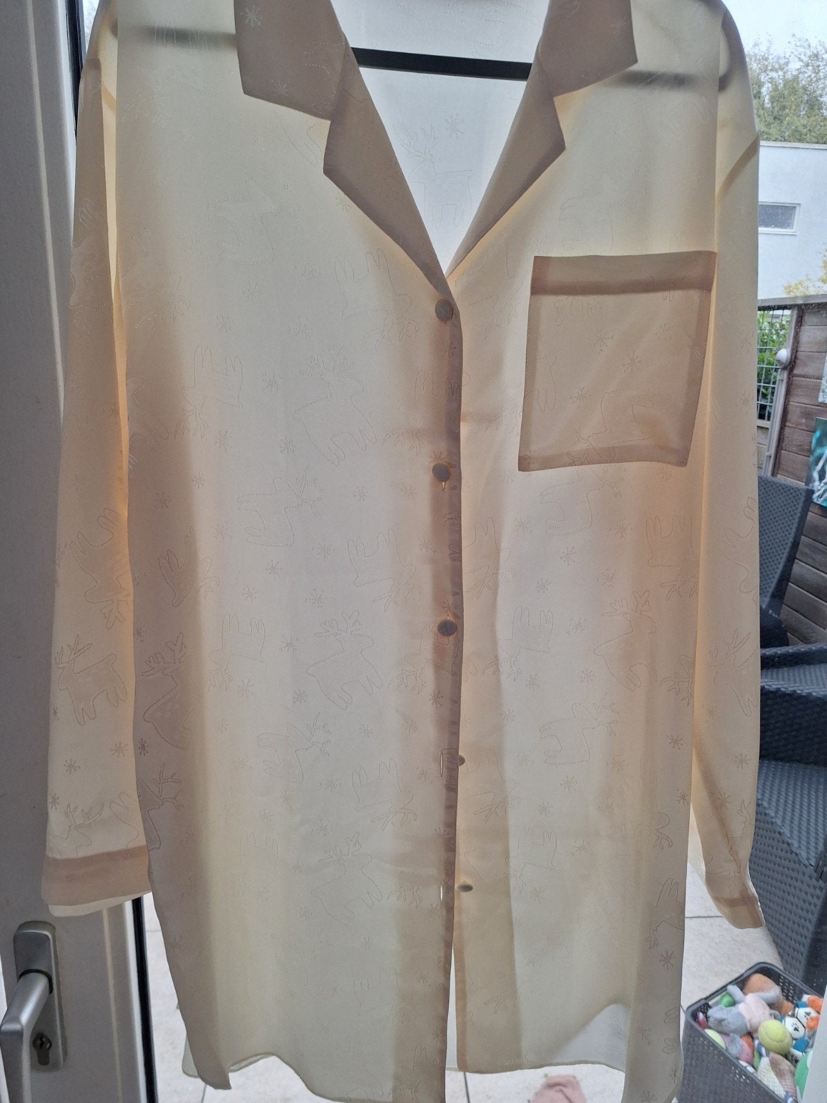 Nieuw Florete Nachthemd XL Zachtgeel Rendier Sneeuwvlokken, Kleding | Dames, Fiorente, Ophalen of Verzenden, Nieuw, Maat 46/48 (XL) of groter