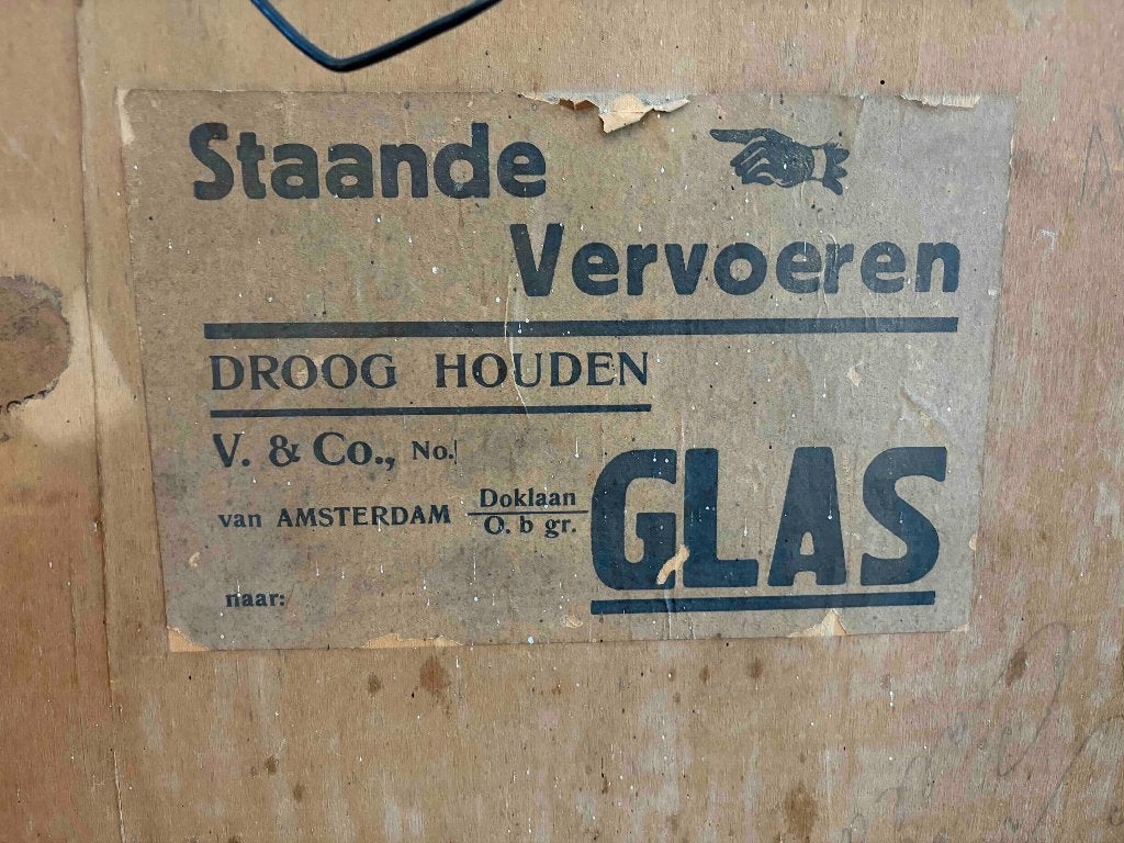 Foto 8 van Authentieke Jugendstil eiken wandspiegel ca. 1910