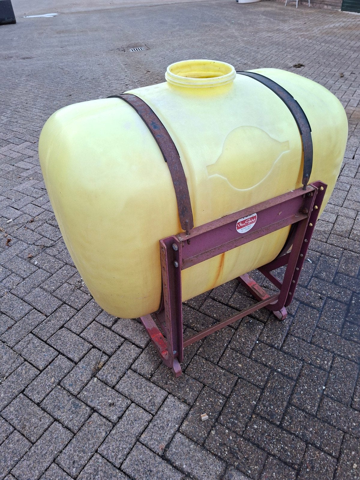 watertank, Ophalen