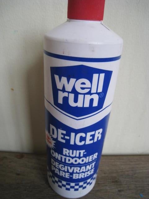 Well run de-icer, ruit ontdooier., Ophalen of Verzenden