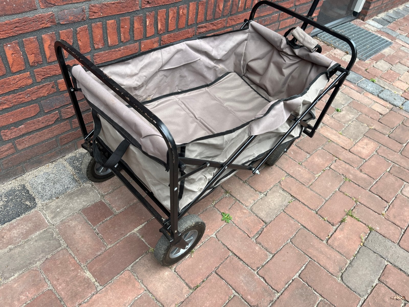Opvouwbare bolderkar, Caravans en Kamperen, Ophalen, Opvouwbaar, Gebruikt