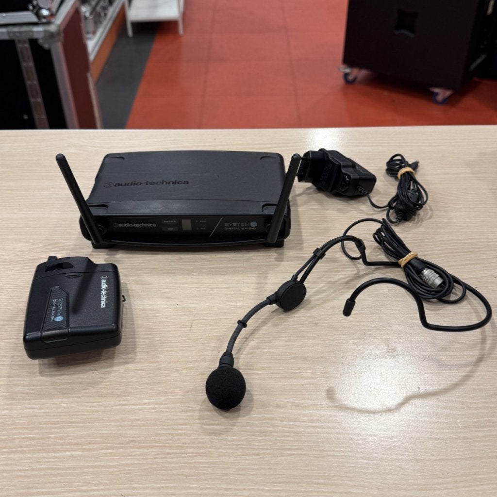 Audio Technica System 10 ontvanger - beltpack - headset Pro9, Audio Technica, Zo goed als nieuw, Support@audiotechnica.com, 1221 Commerce Drive, Stow, OH 44224
USA