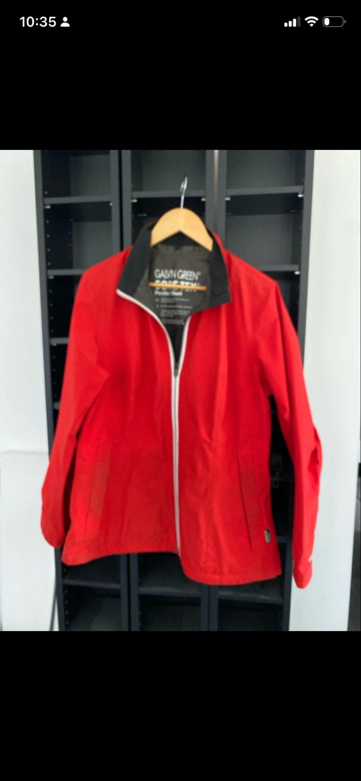 Galvin Green Gore-Tex Golfjack - Rood, Ophalen of Verzenden, Gedragen, Maat 42/44 (L), Rood