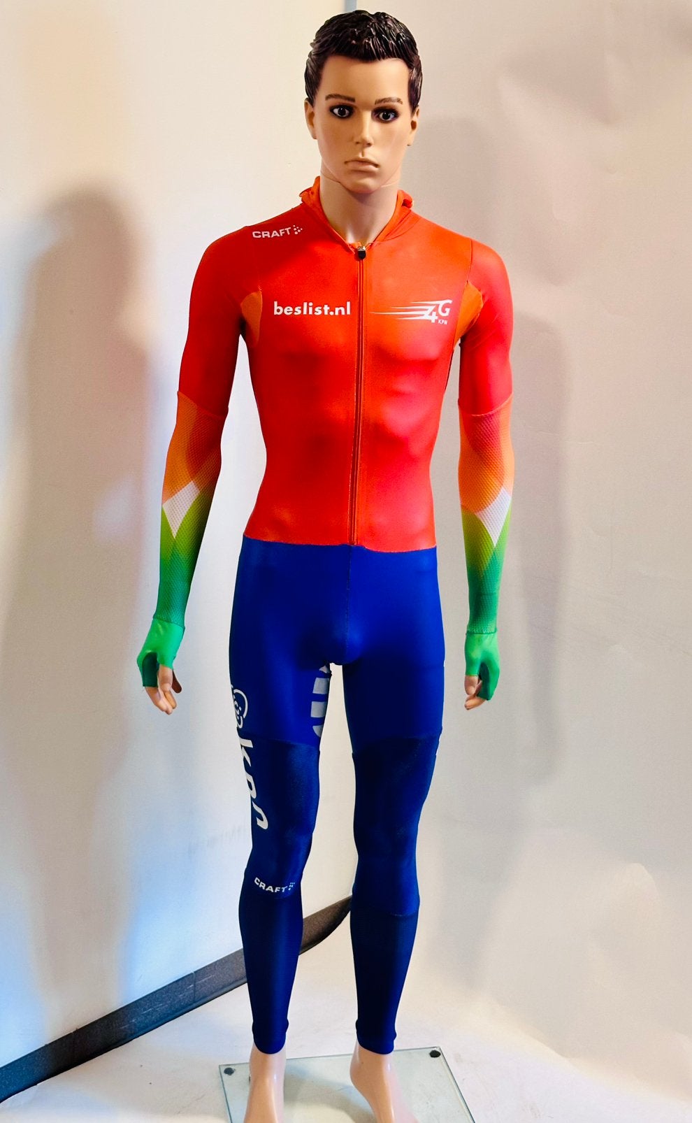 Schaatskleding schaatspak snelpak speedsuit maat L Craft, Ophalen of Verzenden, Zo goed als nieuw