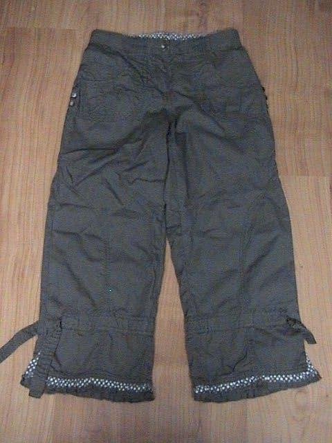 Persival mooie grijze broek afgezet met pailletjes + lint, Kinderen en Baby's, Kinderkleding | Maat 140, Broek, Persival, Gebruikt