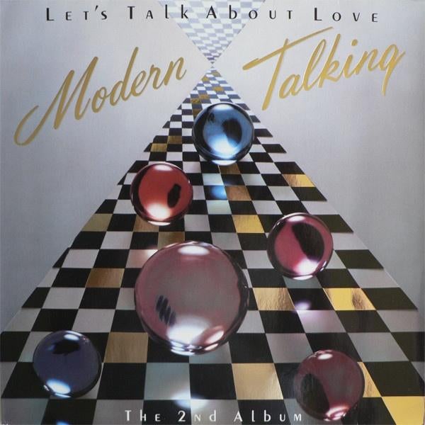 LP  -  MODERN TALKING - Let's talk about love (2nd album), Cd's en Dvd's, Vinyl | Pop, Ophalen of Verzenden, Gebruikt, 12 inch