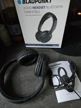 Nieuw duits blaupunkt bluetooth audio headset koptelefoon, Ophalen of Verzenden, Nieuw, Overige merken, Bluetooth