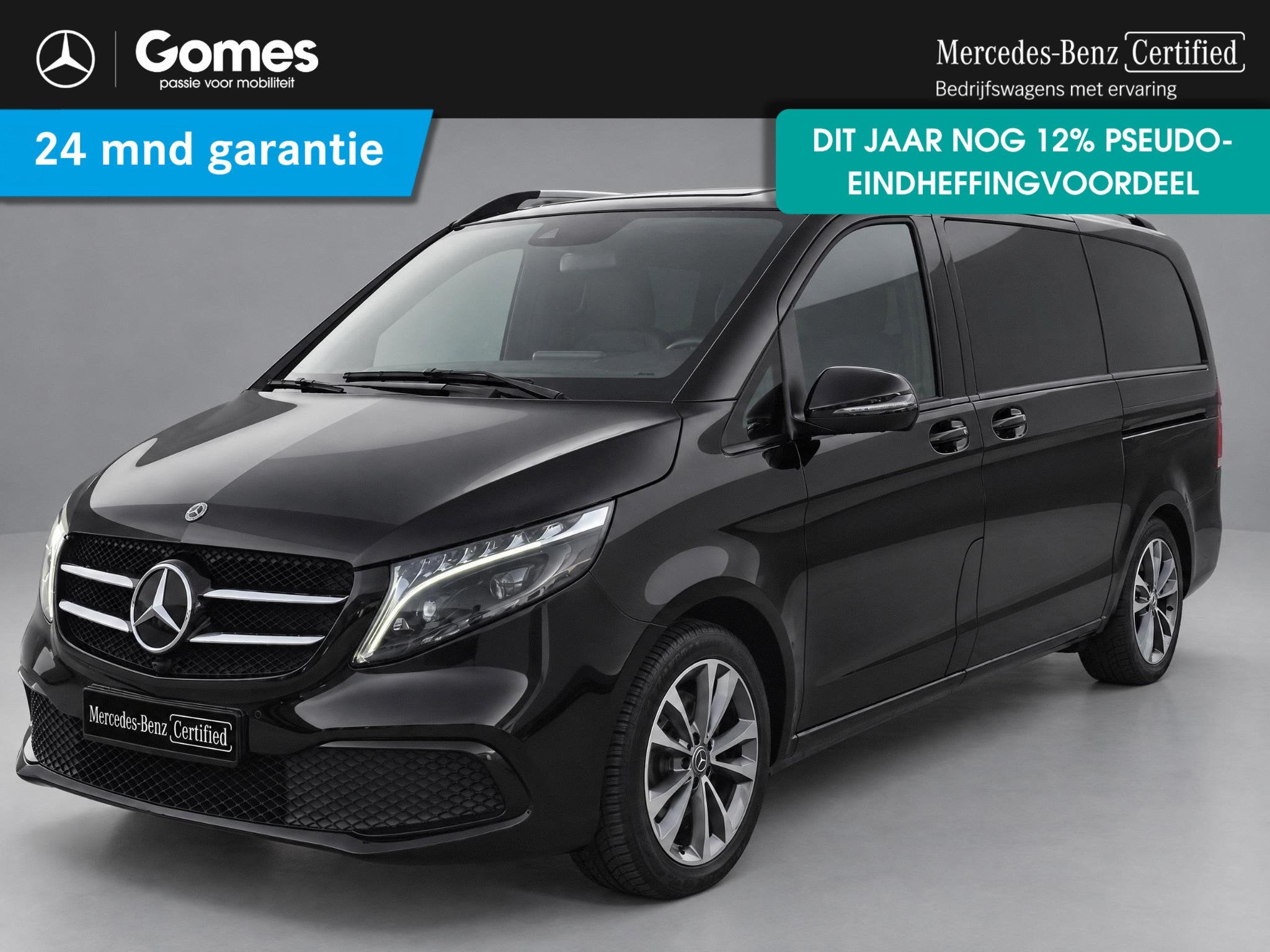Mercedes-Benz V-klasse 220d Lang Avantgarde MARGE | BURMESTE, Auto's, Automaat, Achterwielaandrijving, Gebruikt, 4 cilinders