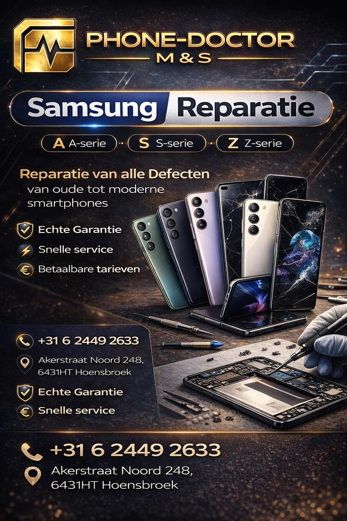 Samsung Reparatie, Ophalen of Verzenden, Zo goed als nieuw