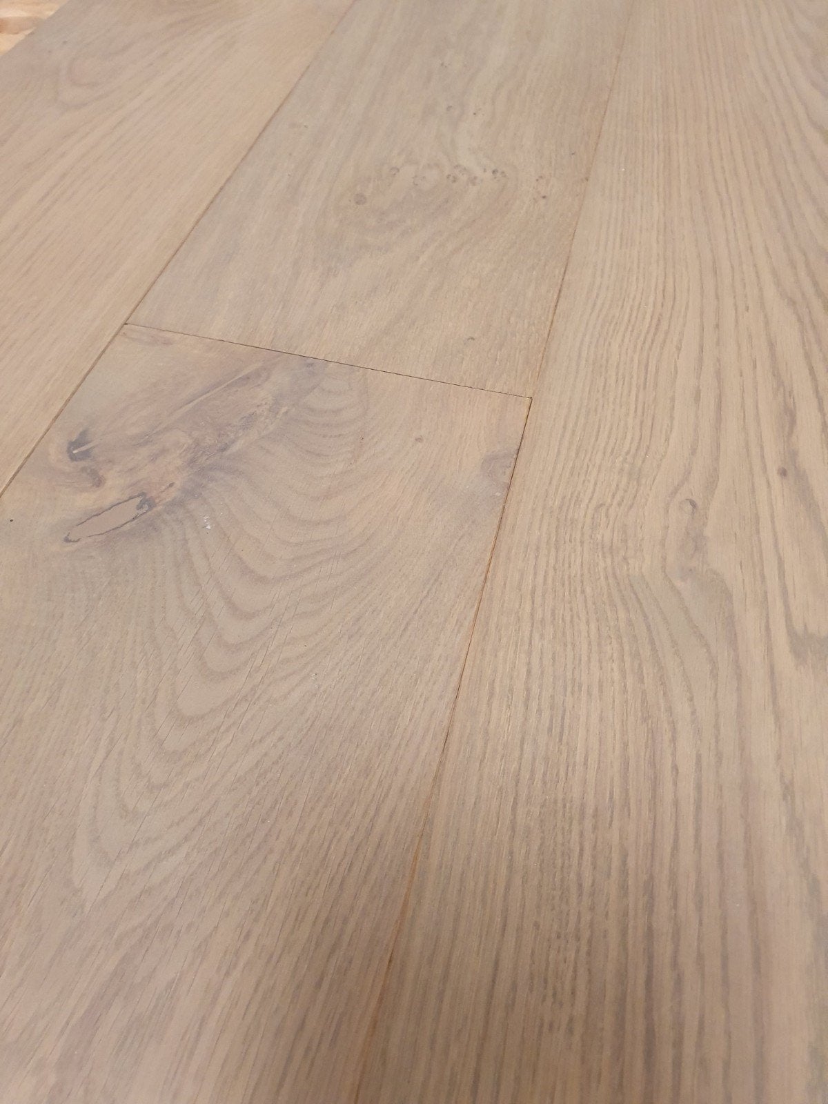 Nieuwe greywash eiken parket vloerdelen, 7,315 m2, Ophalen, Nieuw, 10 tot 30 cm, Hout