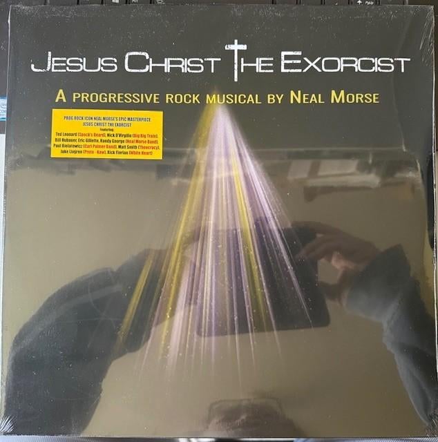 Neal Morse - Jesus Christ the Excorsist 3lp, wit vinyl, nieu, Cd's en Dvd's, Ophalen of Verzenden, Nieuw in verpakking, 12 inch