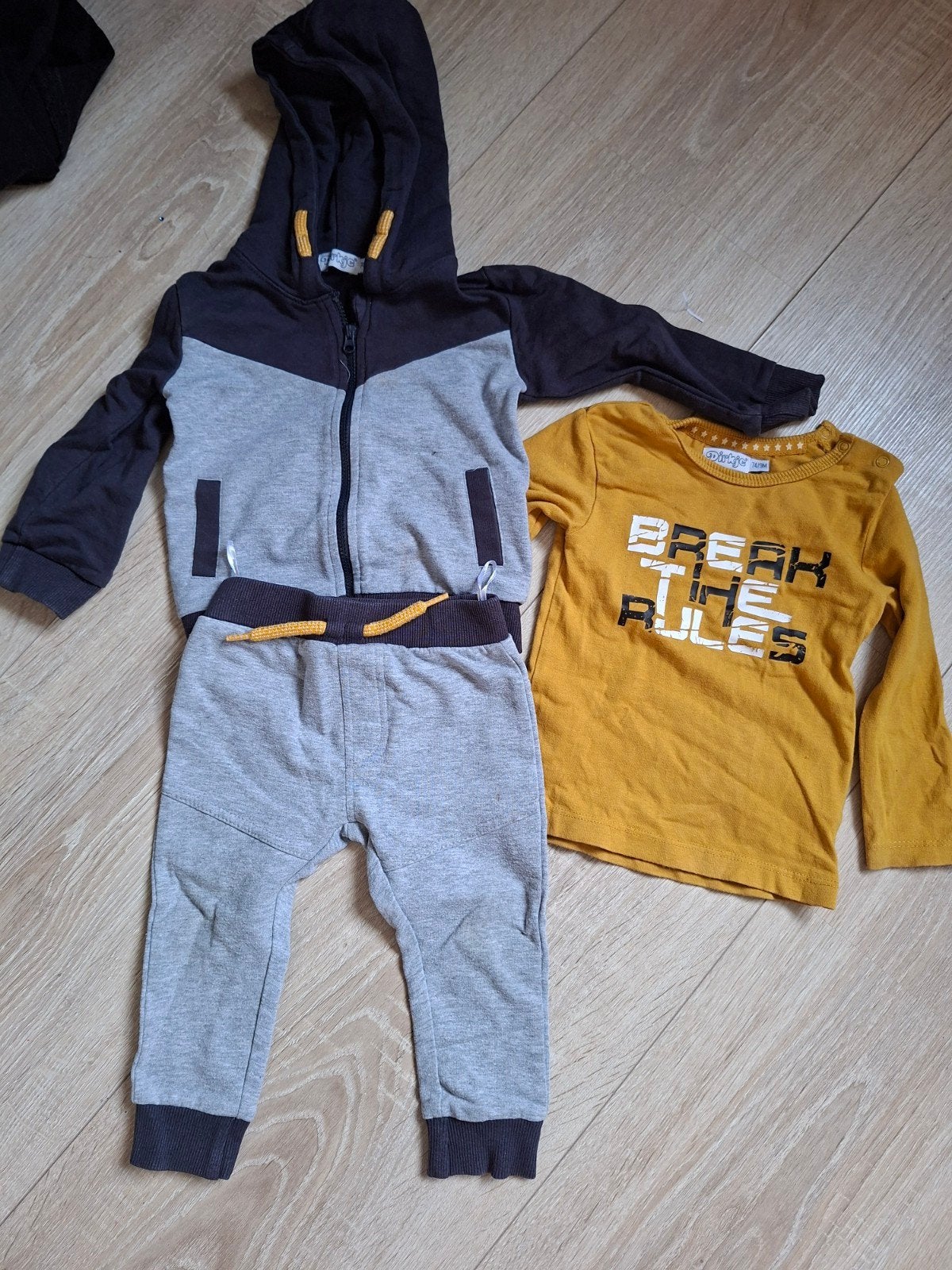 Dirkje Set Maat 74 met Geel Shirt, Ophalen of Verzenden, Gebruikt, Dirkje, Jongetje