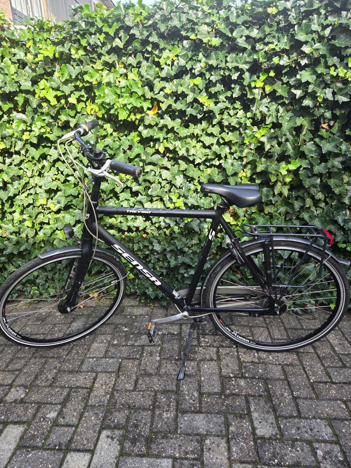Leuke Sensa herenfiets framemaat 60 met 7 versnellingen, Gebruikt, Versnellingen, 57 tot 61 cm, Trommelrem