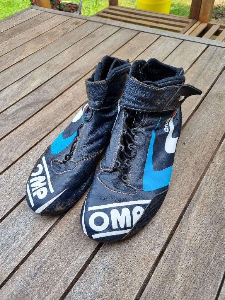 Omp fia autosport schoenen mt 44, Auto diversen, Ophalen of Verzenden, Zo goed als nieuw
