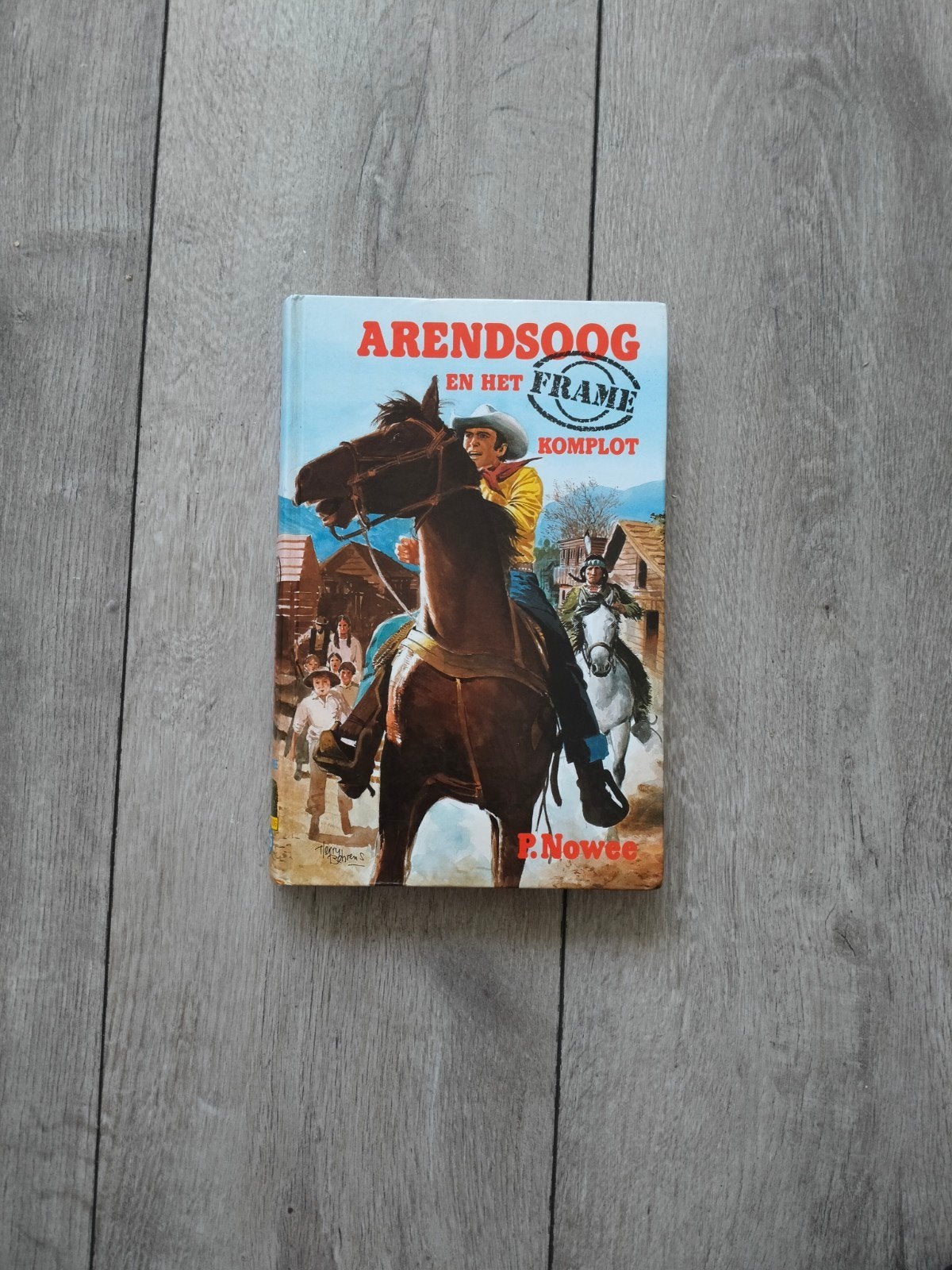 Arendsoog en het FRAME Komplot nr 55 - P. Nowee, Ophalen of Verzenden, Zo goed als nieuw