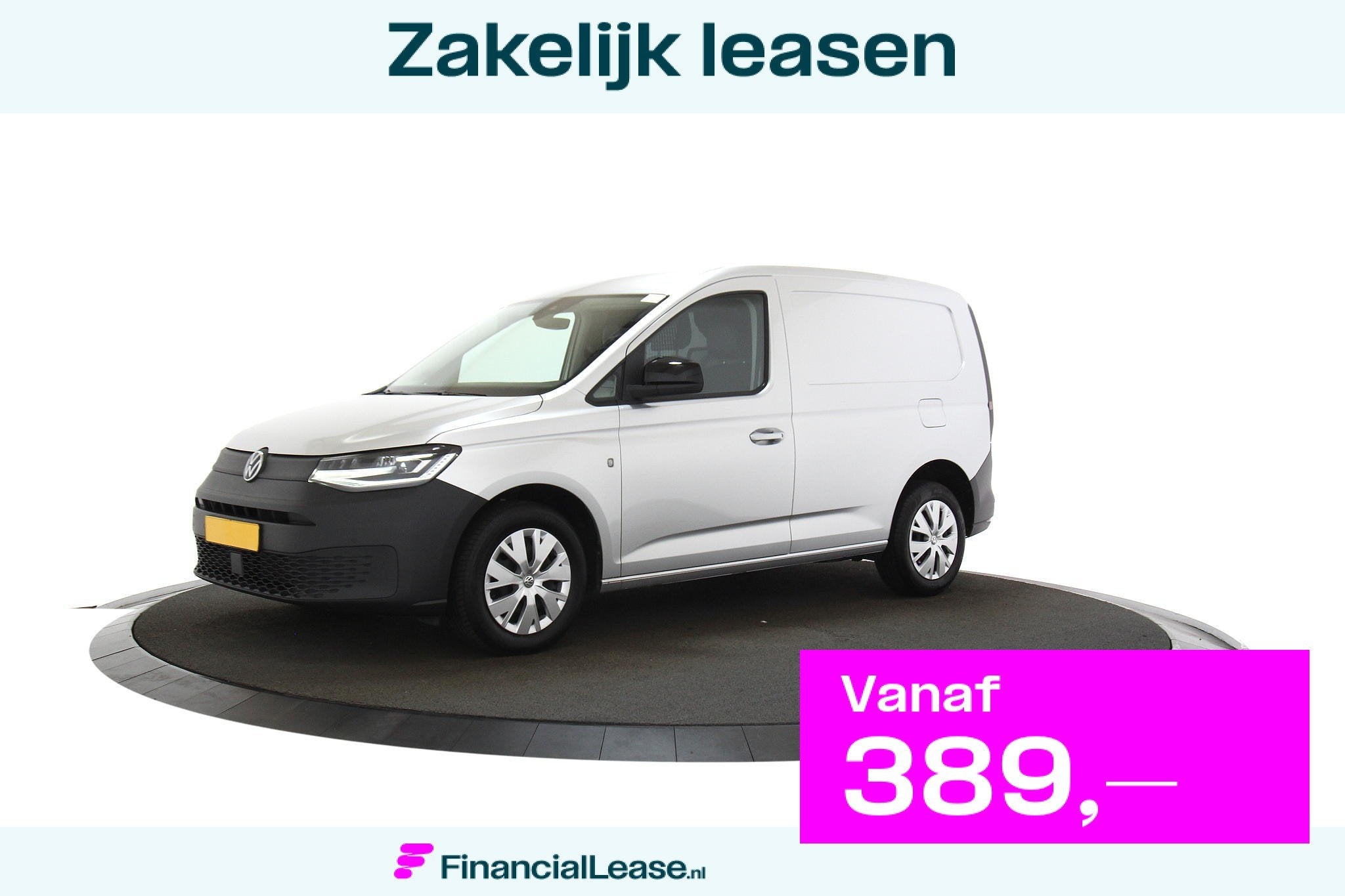 Volkswagen Caddy Cargo 2.0 TDI DSG | LED ECC ACC Camera Navi, Automaat, Stof, Gebruikt, Parkeercamera