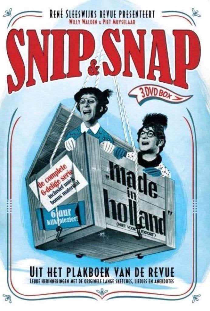 3DVD: Snip & Snap - Uit Het Plakboek Van De Revue NIEUW SEAL, Alle leeftijden, Ophalen of Verzenden, Nieuw in verpakking, Overige typen
