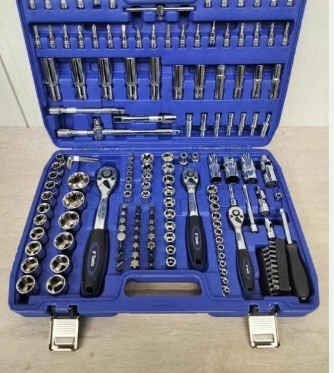 Doppenset ratelset 171 delig 72 tands F-Tools nieuw, Ophalen, G, Nieuw, A