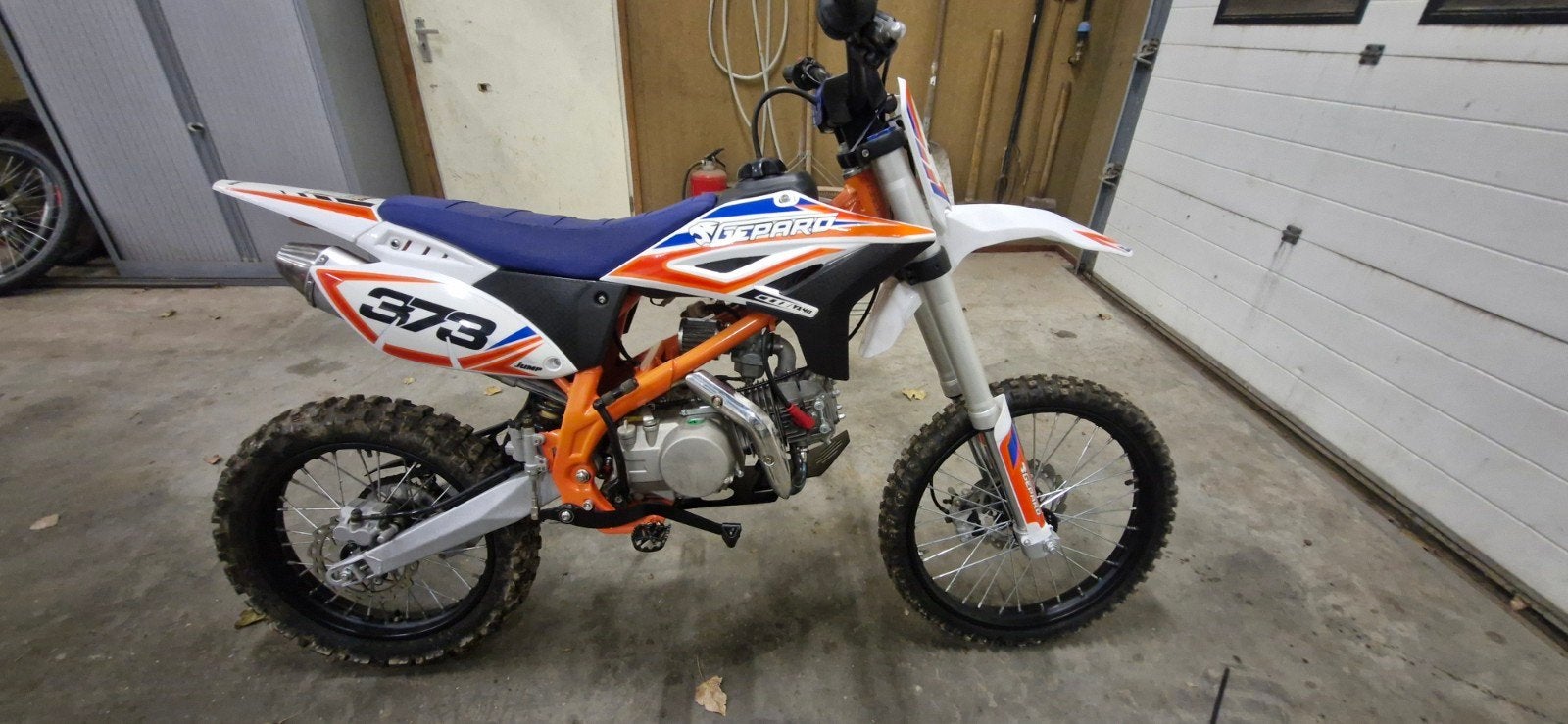 pitbike Gepard 140cc 4takt, Schijfrem, Ophalen, 140 cc, Gepard