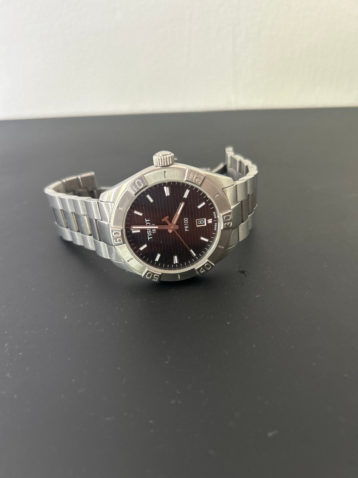 Tissot PR 100 Herenhorloge - Roestvrij staal, Sieraden, Tassen en Uiterlijk, Horloges | Heren, Overige merken, Gebruikt, Staal
