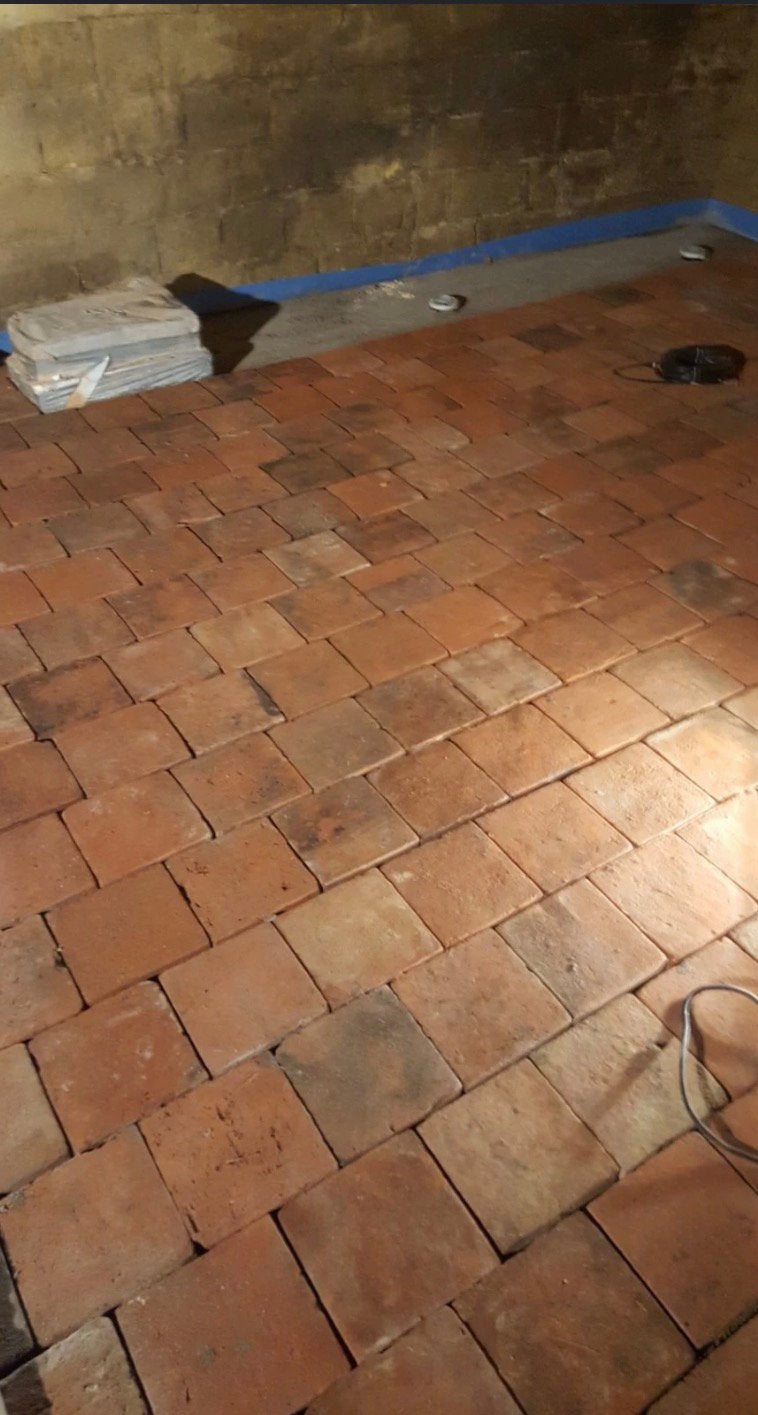 Esterikken Piet Jonker, Ophalen, Overige materialen, Vloertegels, Minder dan 20 cm