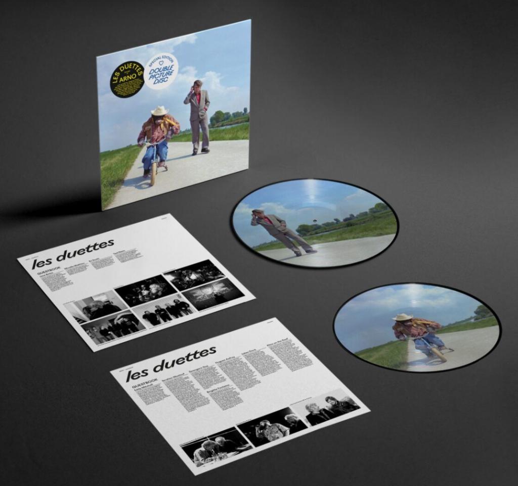 Vinyl 2LP Arno Hintjens Les Duettes PICTURE DISC NIEUW, Cd's en Dvd's, Vinyl | Pop, Nieuw in verpakking, Dubbel-LP, Geseald, Limited edition