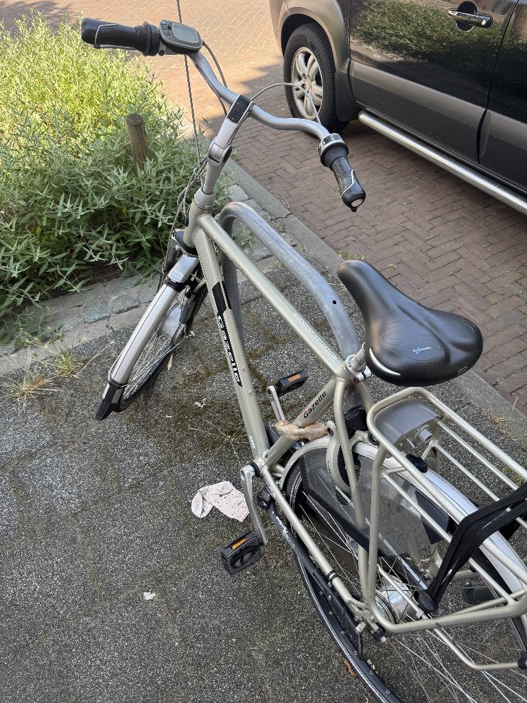 Gazelle Orange elektrische fiets, Fietsen en Brommers, Gebruikt, Ophalen of Verzenden, 50 km per accu of meer, 55 tot 59 cm
