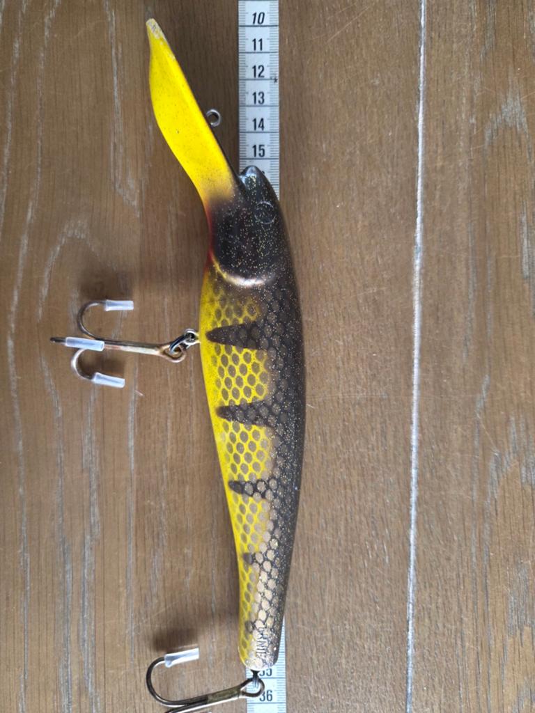 Musky Mania Ernie 9inch Walleye, Ophalen of Verzenden, Zo goed als nieuw, Overige typen