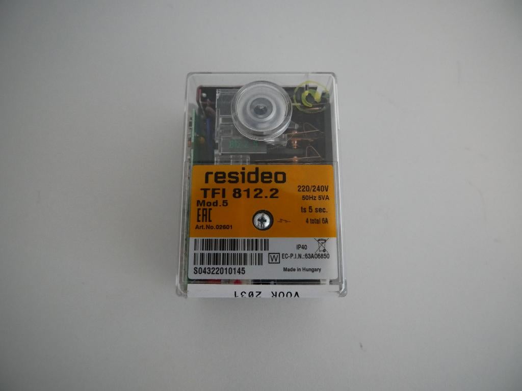 Resideo TFI-812.2 branderautomaat, Hobby en Vrije tijd, Elektronica-componenten, Gebruikt, Ophalen of Verzenden
