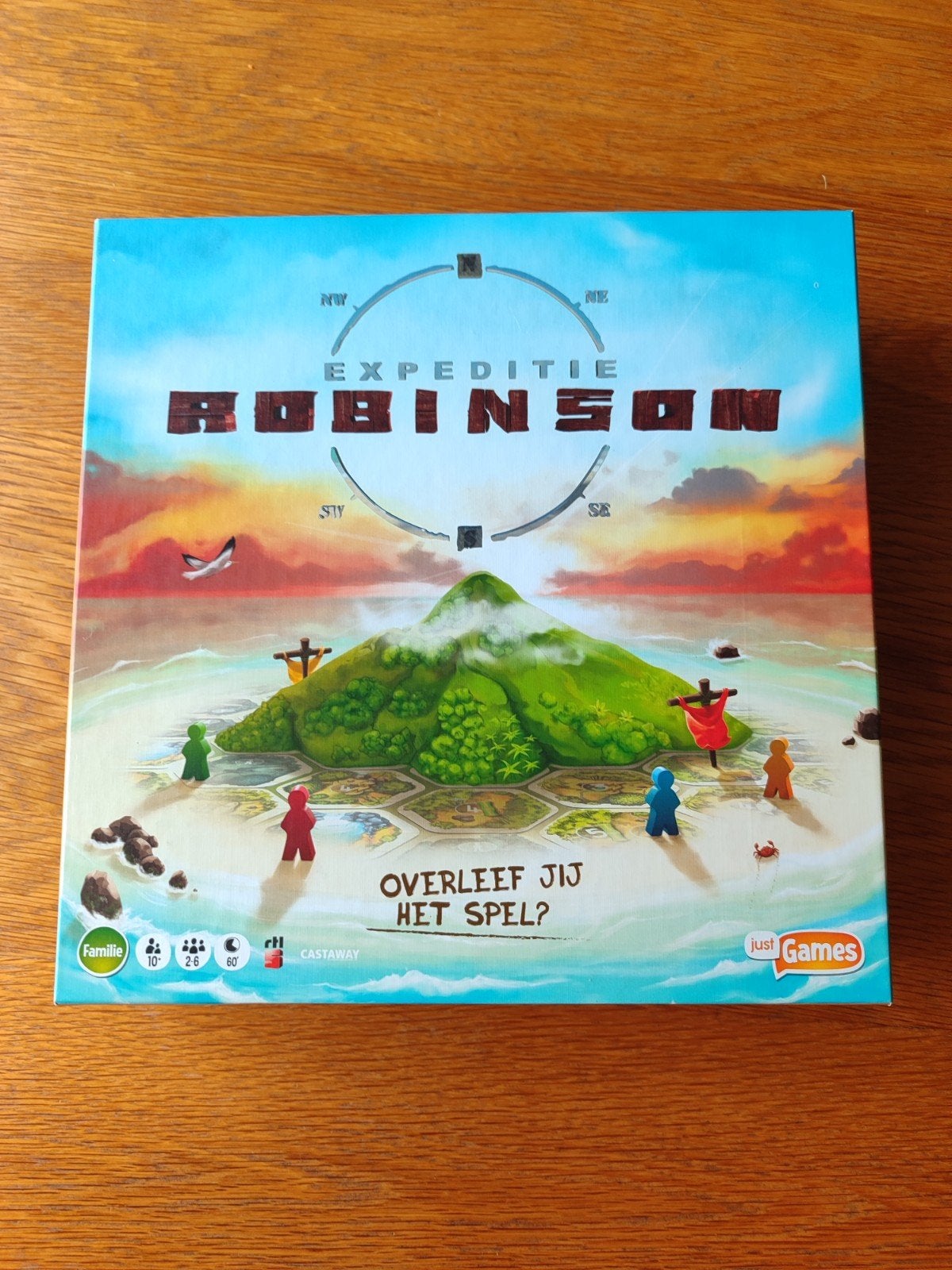 Expeditie Robinson Bordspel - Overleef de Eilandraad!, Hobby en Vrije tijd, Gezelschapsspellen | Bordspellen, Vijf spelers of meer