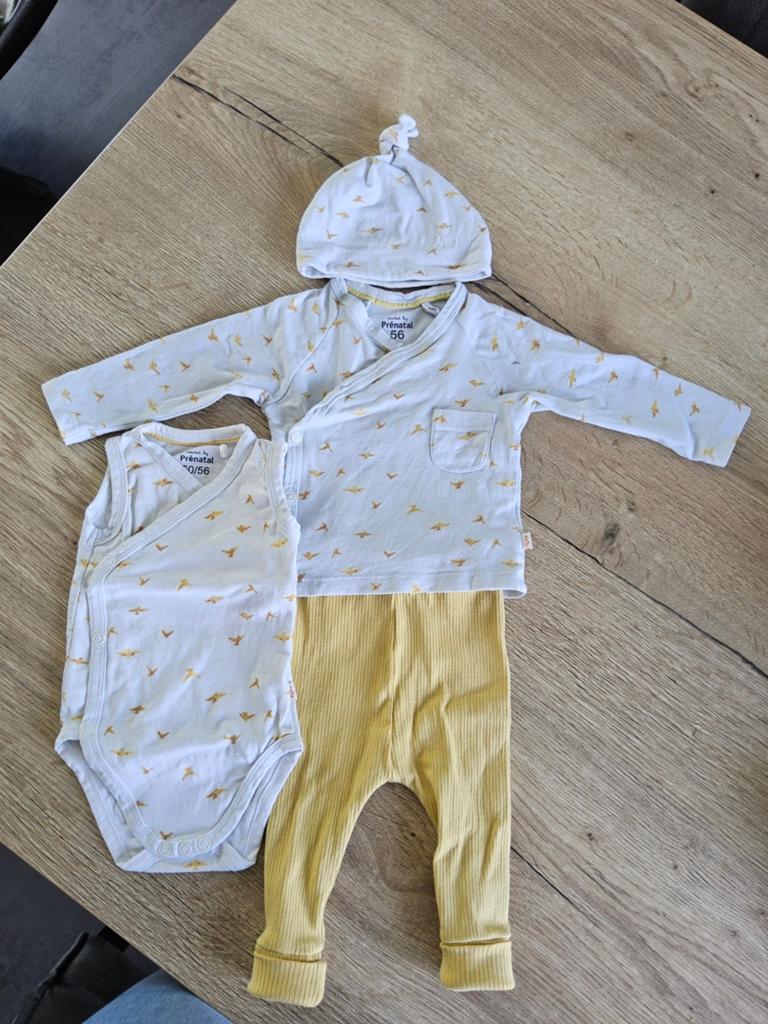 Setje babykleding maat 56, Kinderen en Baby's, Babykleding | Maat 56, Gebruikt, Jongetje of Meisje, Ophalen of Verzenden, Setje