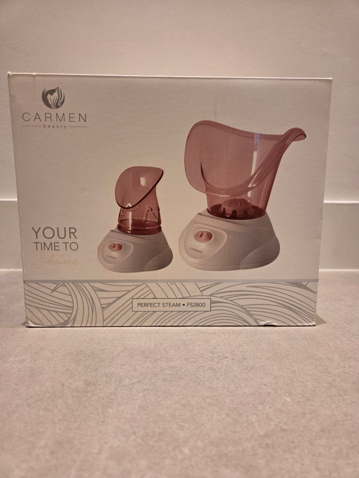 Carmen Perfect Steam FS2800 Gezichts- en Neusstomer, Ophalen of Verzenden, Nieuw, Overige typen
