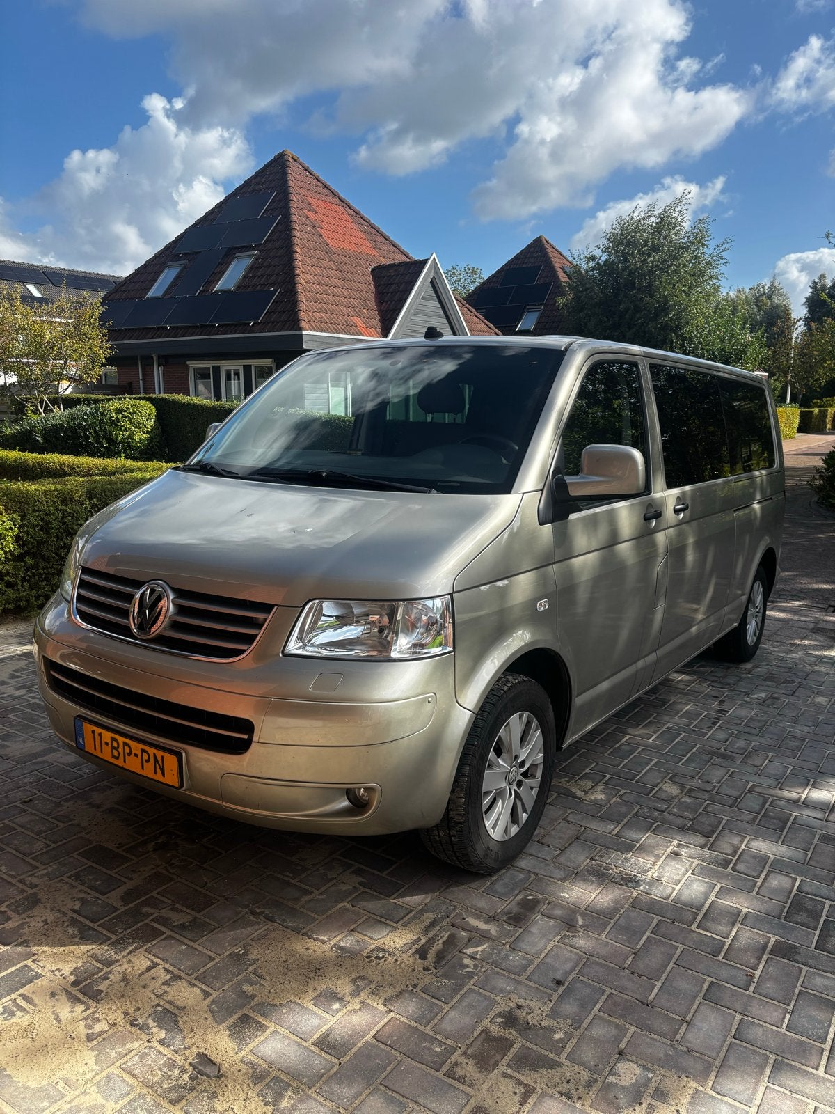 Volkswagen Transporter 2.5 TDI 1.0 96KW DC AUT 2004, Volkswagen, Origineel Nederlands, Diesel, 6 stoelen