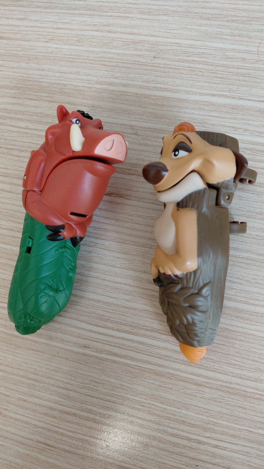Timon en Pumba Disney, Ophalen of Verzenden, Leeuwenkoning of Jungle Boek, Zo goed als nieuw, Beeldje of Figuurtje