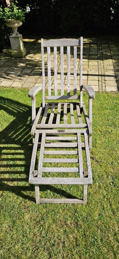 Complete Teak & Garden Tuintafel & Deck Chairs set, Ophalen, 4 zitplaatsen, Gebruikt, Teakhout