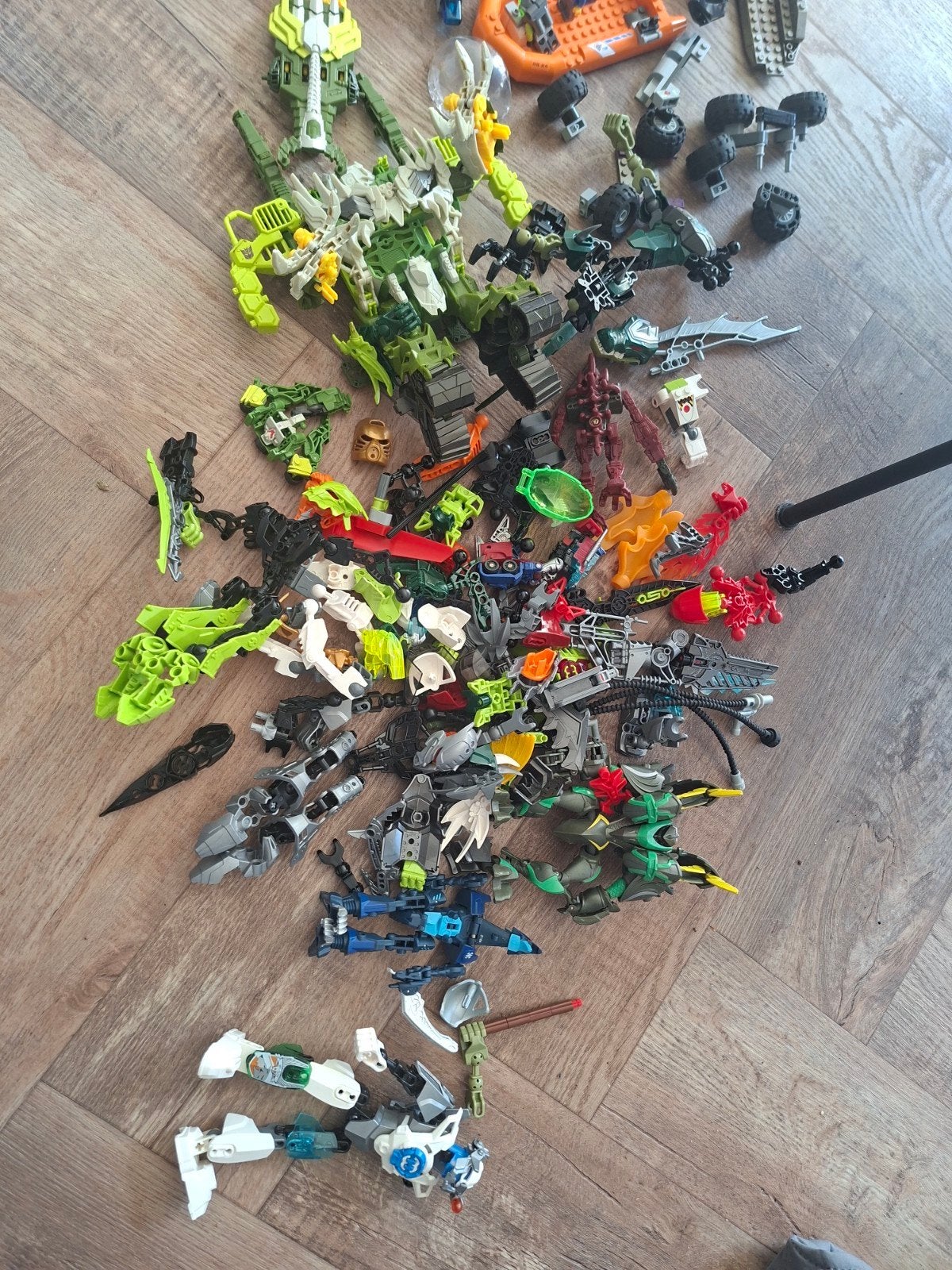 Lego, Ophalen, Gebruikt