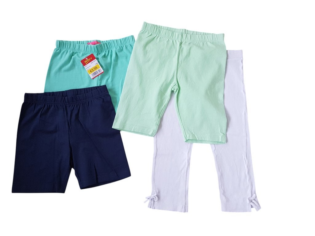 Leuk setje legging shortjes maat 140. 5 stuks nieuw en ZGAN., Verzenden, Nieuw, Meisje, Broek