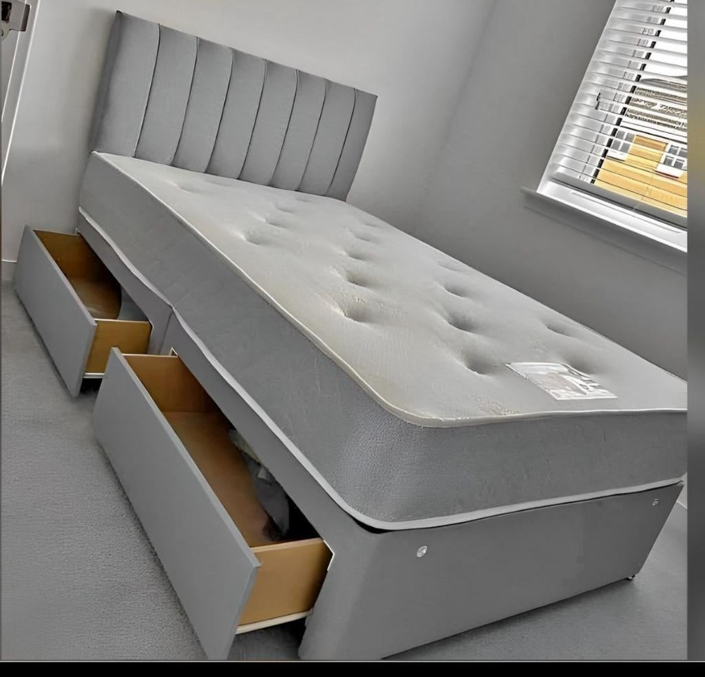 Nieuw bed met matras 140x200 - Contant bij levering, Ophalen of Verzenden, Nieuw