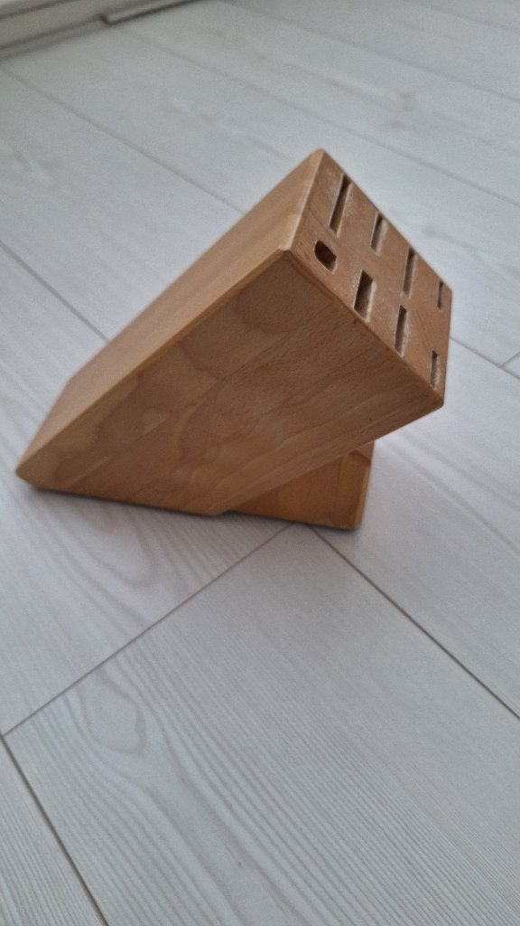 messenblok, Ophalen, Gebruikt, Hout