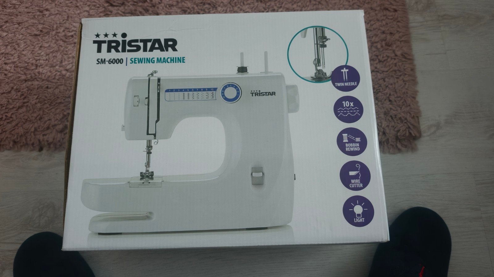 Tristar SM-6000 Naaimachine - Nieuw in doos, Ophalen of Verzenden, Nieuw, Naaimachine, Overige merken