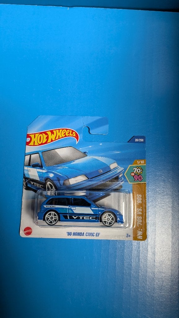 Hotwheels 90 honda civic ef, Ophalen of Verzenden, Nieuw