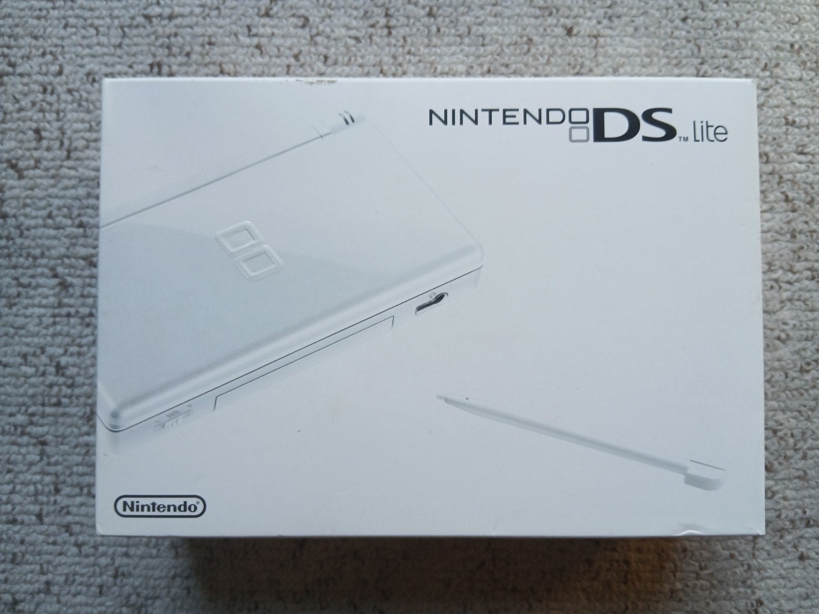 Nintendo DS Lite White BOX, Ophalen of Verzenden, Zo goed als nieuw, Wit, DS Lite